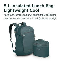 Osprey x Hydro Flask Backpack and Insulated Lunch Bag Bundle